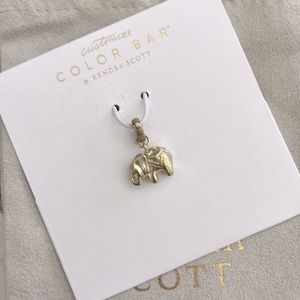 Kendra Scott Elephant Charm- Gold